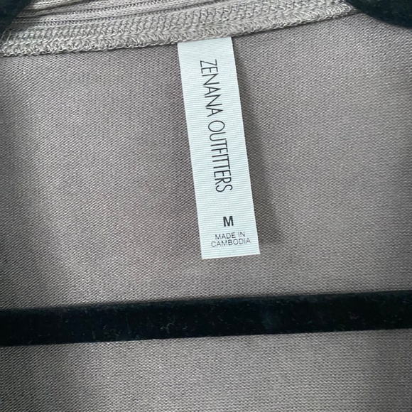 Women's V-Neck Button-Up Cardigans (3) - Brown, Taupe, and Green - Picture 4 of 15